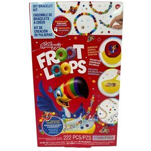 Make It Real: Kellogg's Froot Loops Jewelry Kit “Not Food”